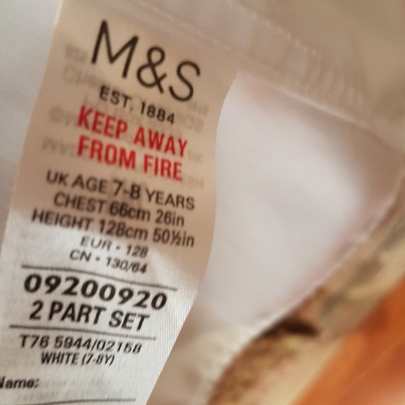 Girl's blouses for school 7-8y.o M&S - Picture 3 of 3